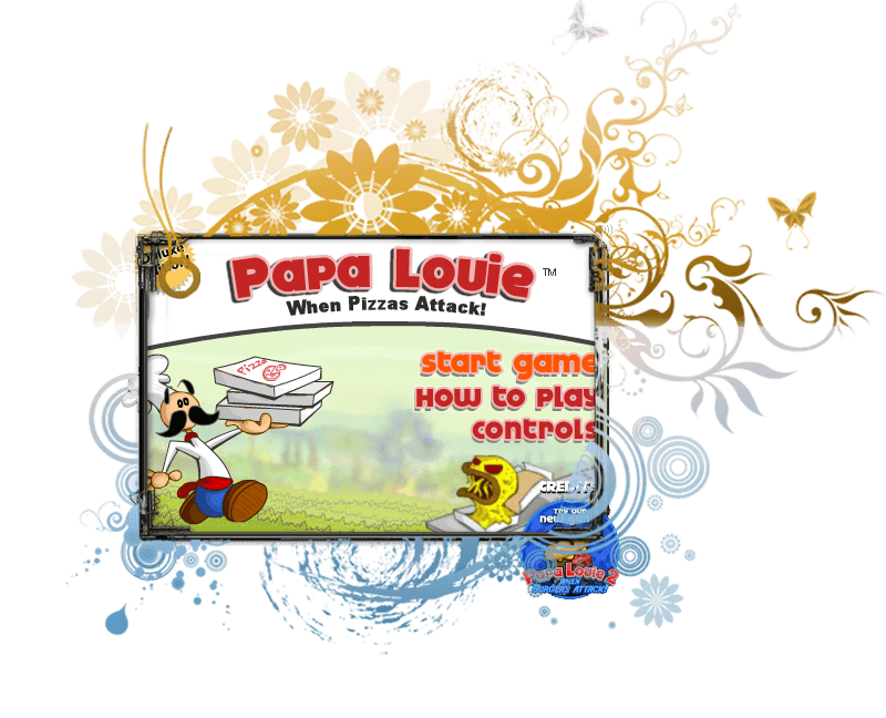 Papa Louie 1 Arcade Game