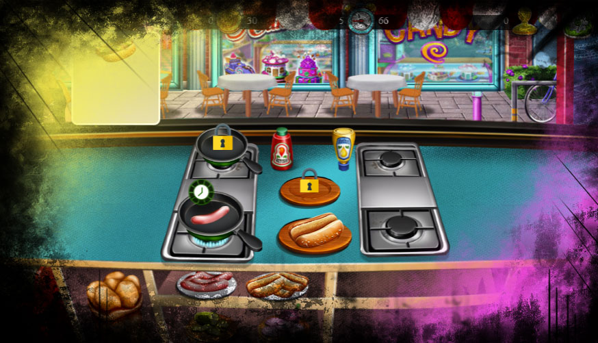 Cooking Fast: Hotdogs and Burgers - Online Game - Play for Free